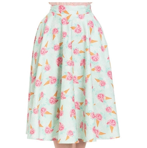 Voodoo Vixen Ice Cream swing skirt  sz 4X NWT 🧡💖 - Picture 5 of 7